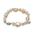 Baroque Pearl Bracelet 'Budapest'