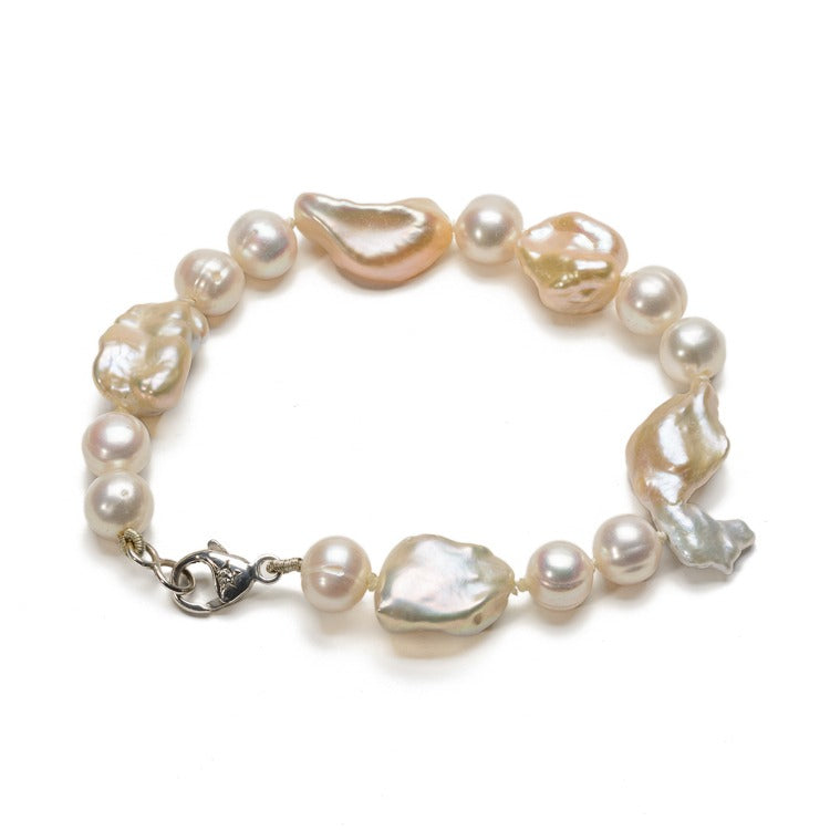 Baroque Pearl Bracelet 'Budapest'