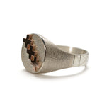Amsterdam Signet Ring Red Gold