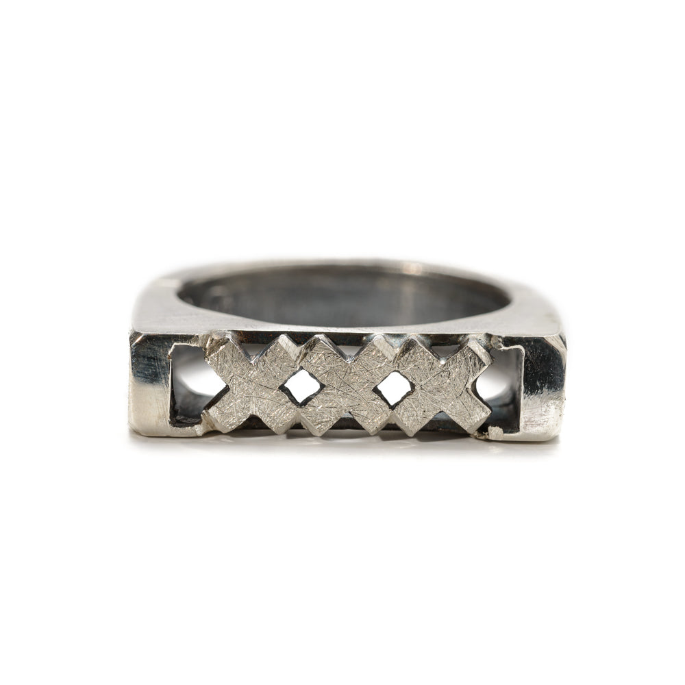 Amsterdam Silver Signet Ring BOBEK