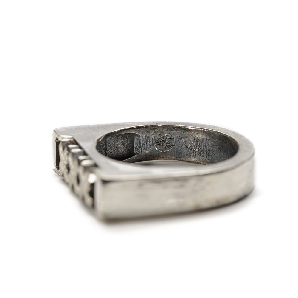 Amsterdam Silver Signet Ring BOBEK