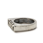 Amsterdam Silver Signet Ring BOBEK