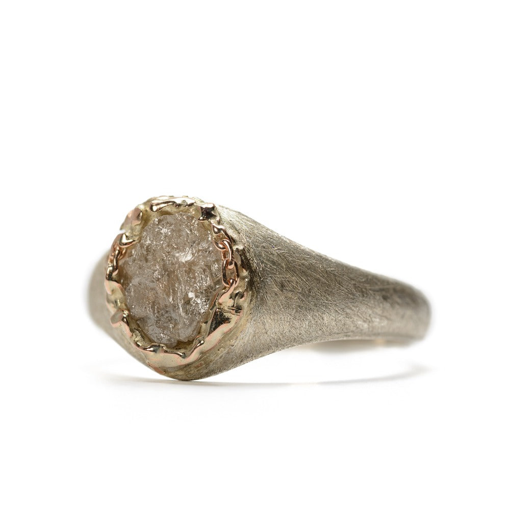 Frozen Signet Ring
