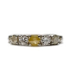 Crème de la Crème Platina Row Ring